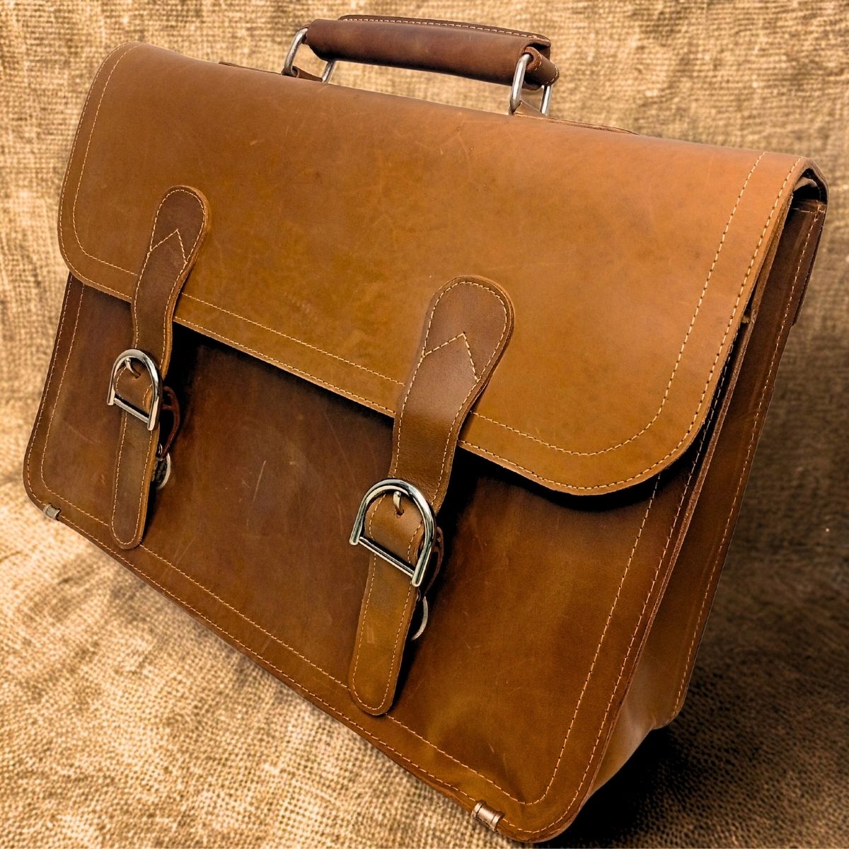 Corporate Laptop Bag - Chocolate Brown - Image 2