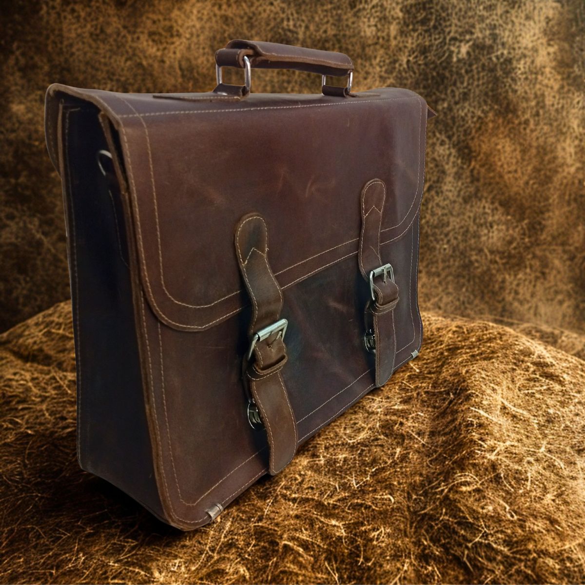 Corporate Laptop Bag - Chocolate Brown - Image 3