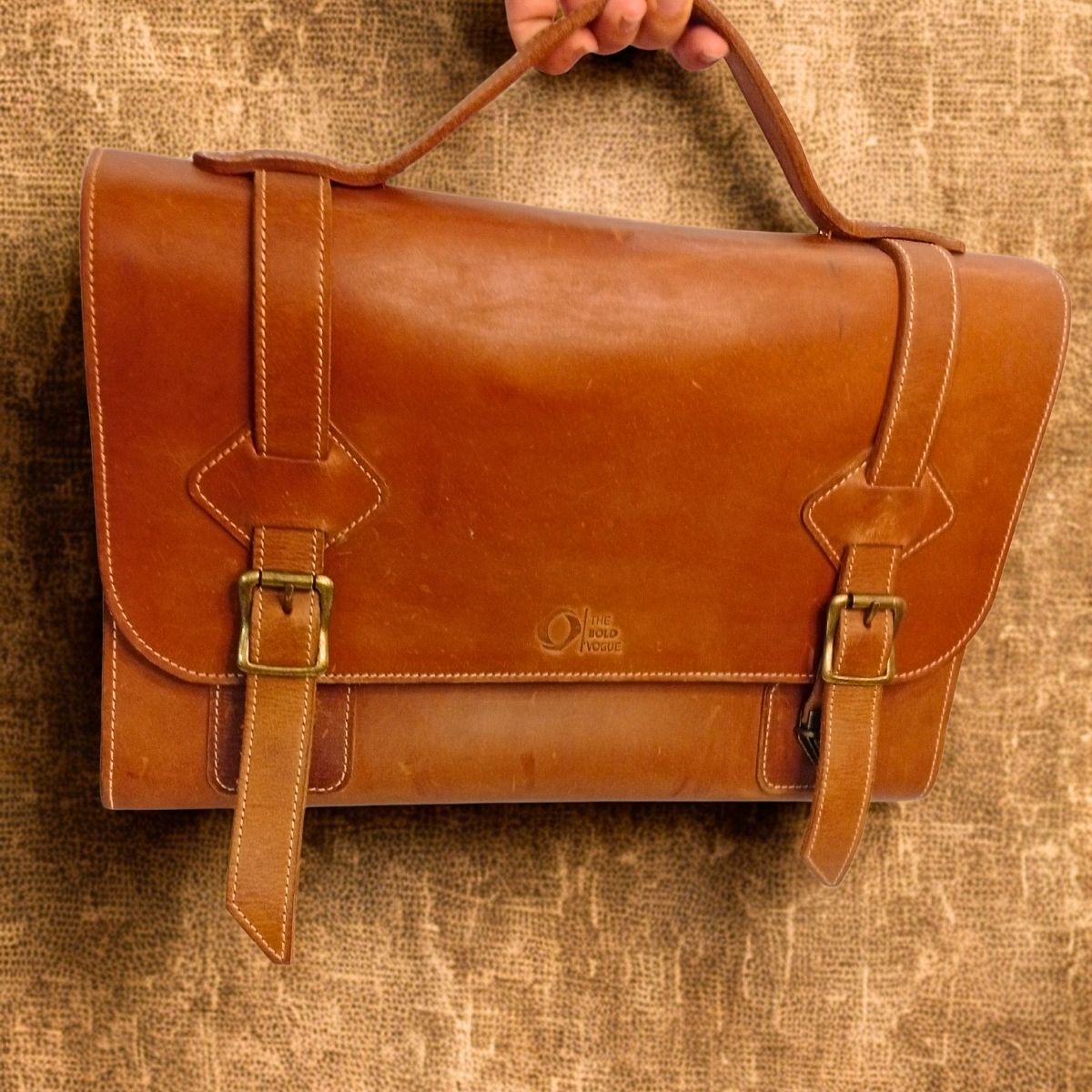 Corporate Laptop Bag - Chocolate Brown