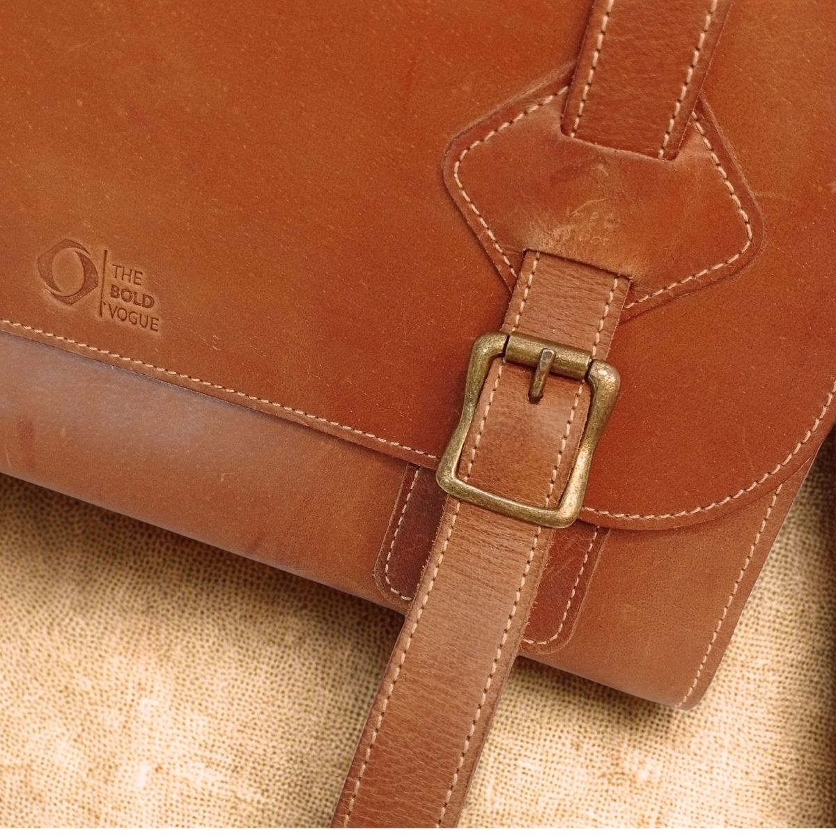 Corporate Laptop Bag - Chocolate Brown - Image 2